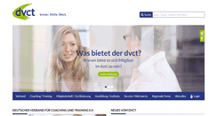 Desktop Screenshot of dvct.de