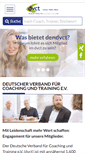Mobile Screenshot of dvct.de