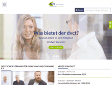 Tablet Screenshot of dvct.de